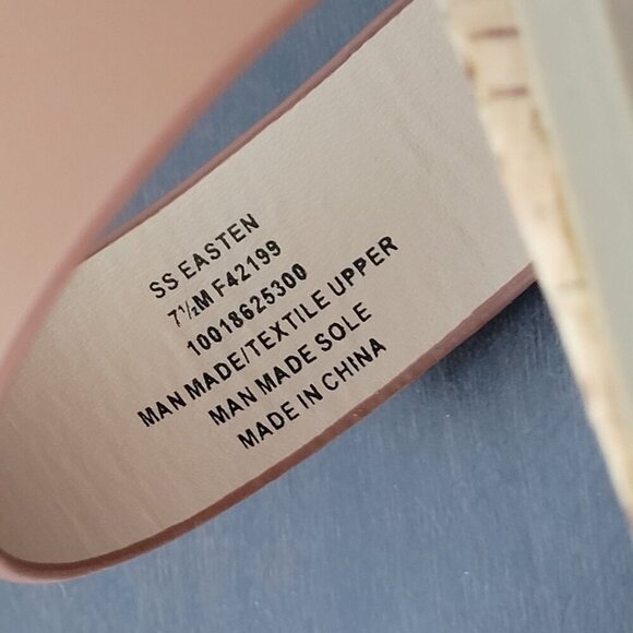 NEW Sun Stone Easten Slide Sandals Bead Cognac 7.5M Women's - Picture 5 of 7